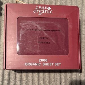 Tree Organic Queen Sheet Set